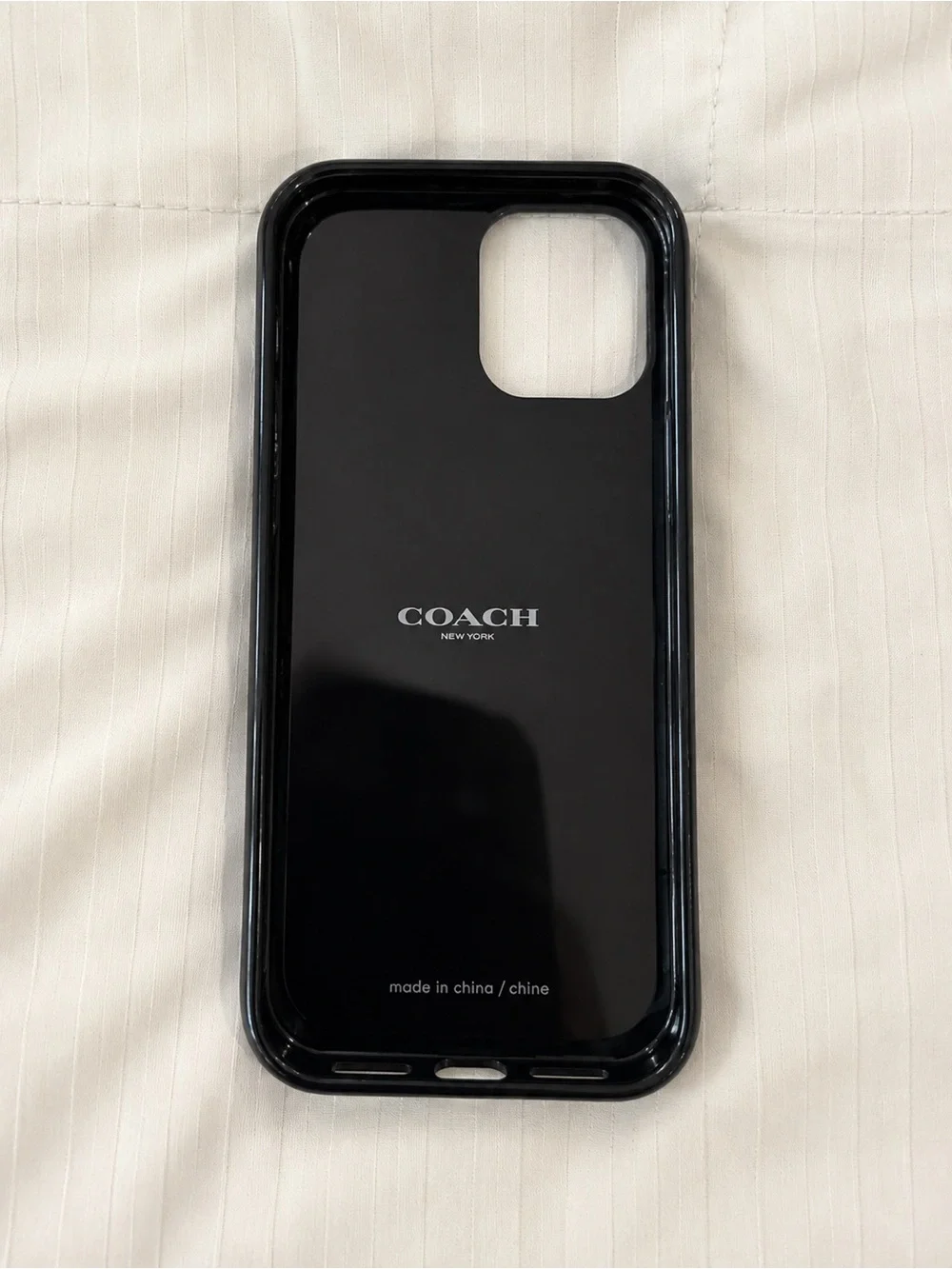Coach Moody Floral Purple Glitter Case for iPhone 12 Pro Max